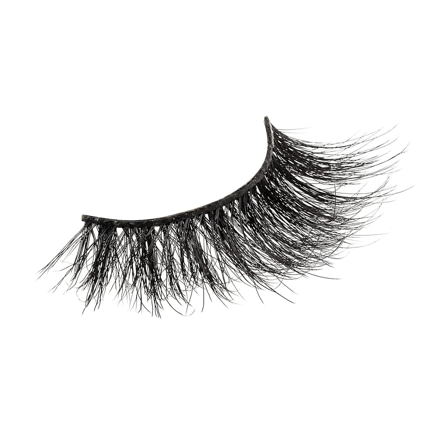 KISS Lash Couture LuXtensions Collection 1 Pair of Fake Lashes, Russian Volume, Light and Flexible Faux-Mink Eyelash with Super Slim Band includes Lash Glue