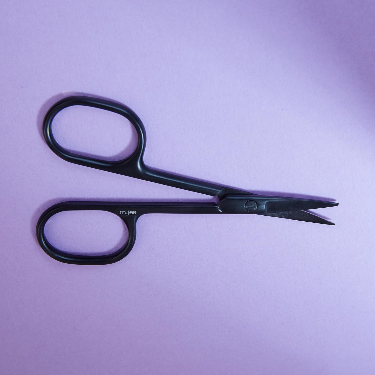 MYLEE Mylee Curved Edge Nail Scissors – Professional, Sleek, Matte Black