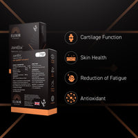 ELIXIR NUTROLOGY Joint Health Support Capsules | Hyaluronic Acid, Vitamin C & OptiMSM | Supports Normal Collagen Formation for Cartilage | Daily Joint & Mobility Nutrition for Adults | 30 Vegan Capsules | UK Made