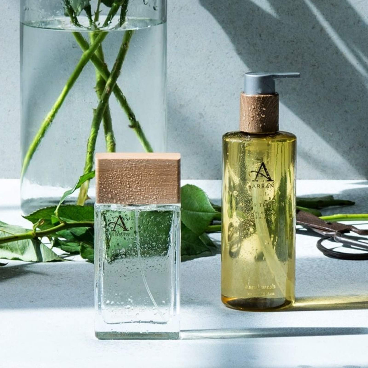 Arran Sense of Scotland After the Rain Hand Wash (300ml) Lime, Rose & Sandalwood Scented Liquid Soap with Essential Oils