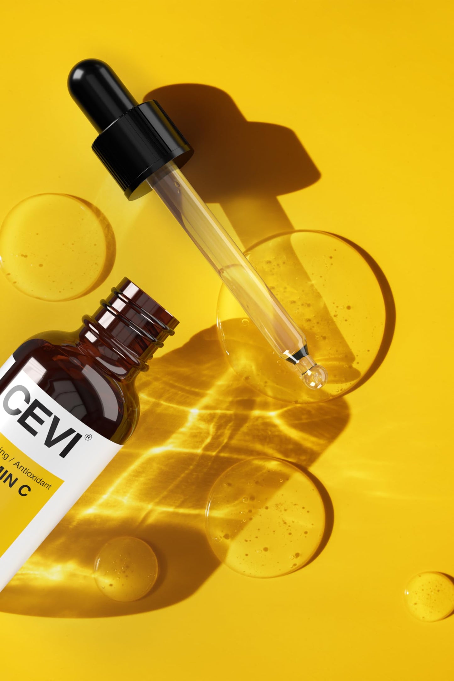 CEVI Vitamin C Serum, Skin Brightening and Antioxidant Protection, 30ml