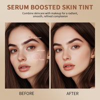 HQDA Beauty Balm Serum Boosted Skin Tint – Hydrating Tinted Moisturizer Foundation Stick, Portabl Moisturizing Contour Stick for Face Makeup (# 01)