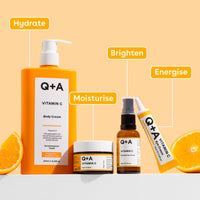 Q+A Vitamin C Radiance Face Cream 50g, Anti-Ageing Face Cream