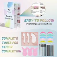 PERMANIA Lash Lift Kit - Upgraded Eyelash Perming & Brow Lamination Set, Safe & Effective Salon Results, Gentle Formula | Beginner Friendly, Last Up to 4-6 Weeks