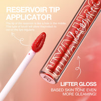 LANGMANNI 3Pcs Hyaluronic Acid Lip Gloss Set,Hydrate & High Shine Clear Looking Lips,Smooth Texture And Long Lasting Lip moisturizing,Brightening 0.1oz/pc (#1+#2+#3)