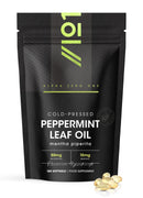 ALPHA01 Cold-Pressed Peppermint Oil 50mg - 15mg Menthol – 180 Softgels - Fast Absorbing & Easy to Digest - Natural Peppermint Oil Digestive Supplement (6 Months Supply) by Alpha01