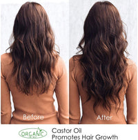 Organic The Best Organic Castor Oil Cold Pressed Undiluted,Certified, Premium Quality 50 ml, Skin,Hair,Eyelash,Eyebrow,Moisturiser