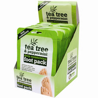 Logyua 5x Tea Tree Peppermint & Shea Butter Foot Treatment Packs