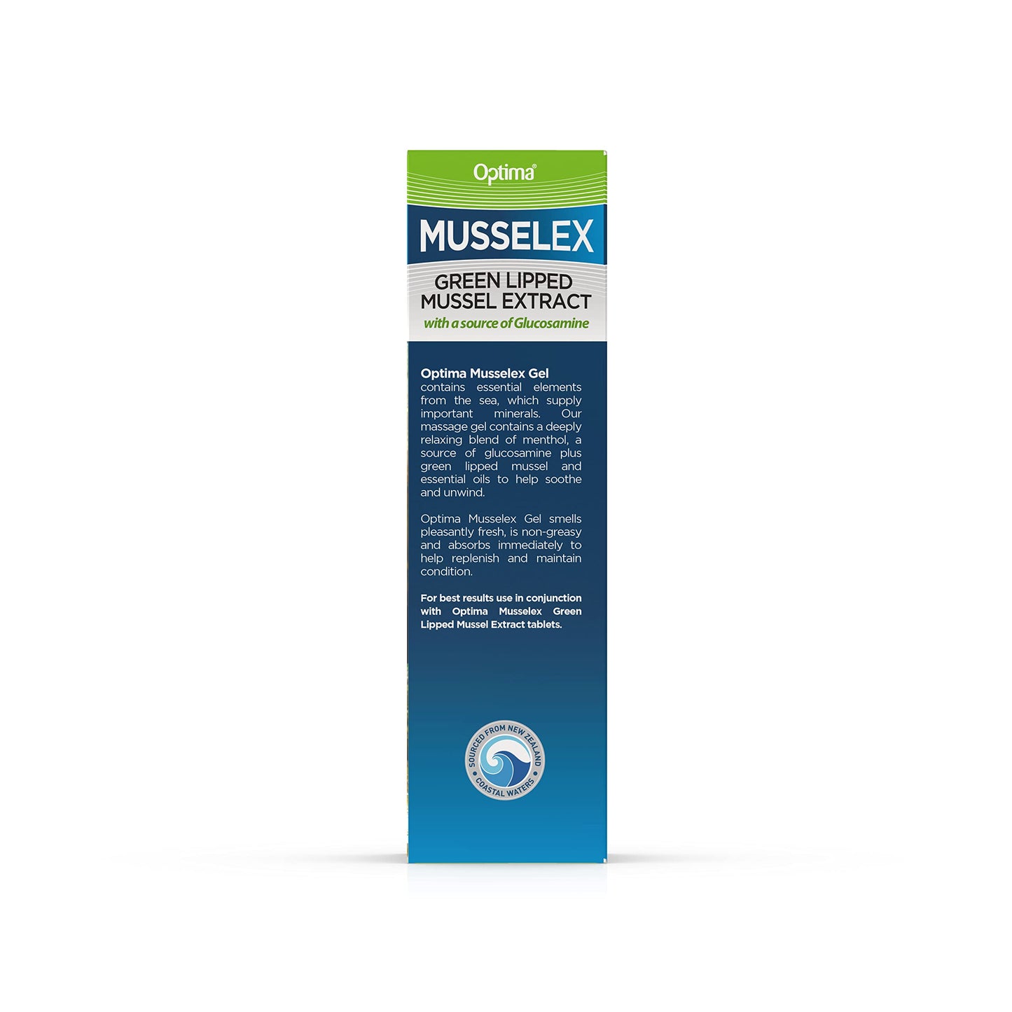 OPTIMA Optima MusselEx Gel, Natural, Cruelty Free, Green Lipped Mussel Extract, Tissue & Joint Massage, 125 ml