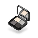 KIKO Milano Bright Quartet Eyeshadow Palette 04 | Palette With Four Baked Eyeshadows For Wet And Dry Use