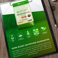 Herb-ology.co.uk Nature's Technology HB Monolaurin | 60 High Strength Monolaurin Capsules - 600mg-Monolaurin per Serving | No Artificial Ingredients or Fillers | Non-GMO, Gluten & Allergen Free | Manufactured in The UK
