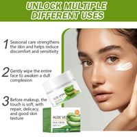 FresFresi Aloe Vera Face Cream - Hydrating & Nourishing Moisturizer for Women, 98% Pure Aloe Vera, Suitable for All Skin Types - Moisturize & Combat Wrinkles naturally