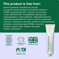 facetheory Glow-C Vitamin C Cream Cleanser - 2% Vitamin C and Sweet Almond Oil, Mandarin Scented, Gentle Daily Face Cleanser for All Skin Types - Helps Brightens Dull Skin and Hydrates, 150ml