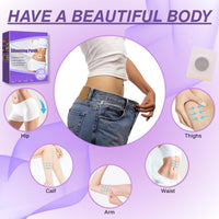 60 PCS Natural Herbal W Patches, Skin Kind Patch, Targeted Belly HIPS Thighs Burning, Fast W Healthy, Natural Reduction, Skin-Friendly Detox Patches