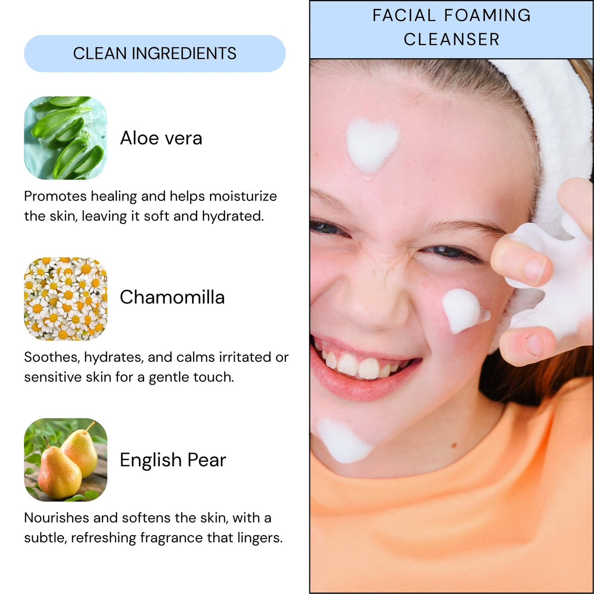LAV KIDS Lav Kids Moisturising Skin care Foaming face wash 100ml & Face cream 50ml