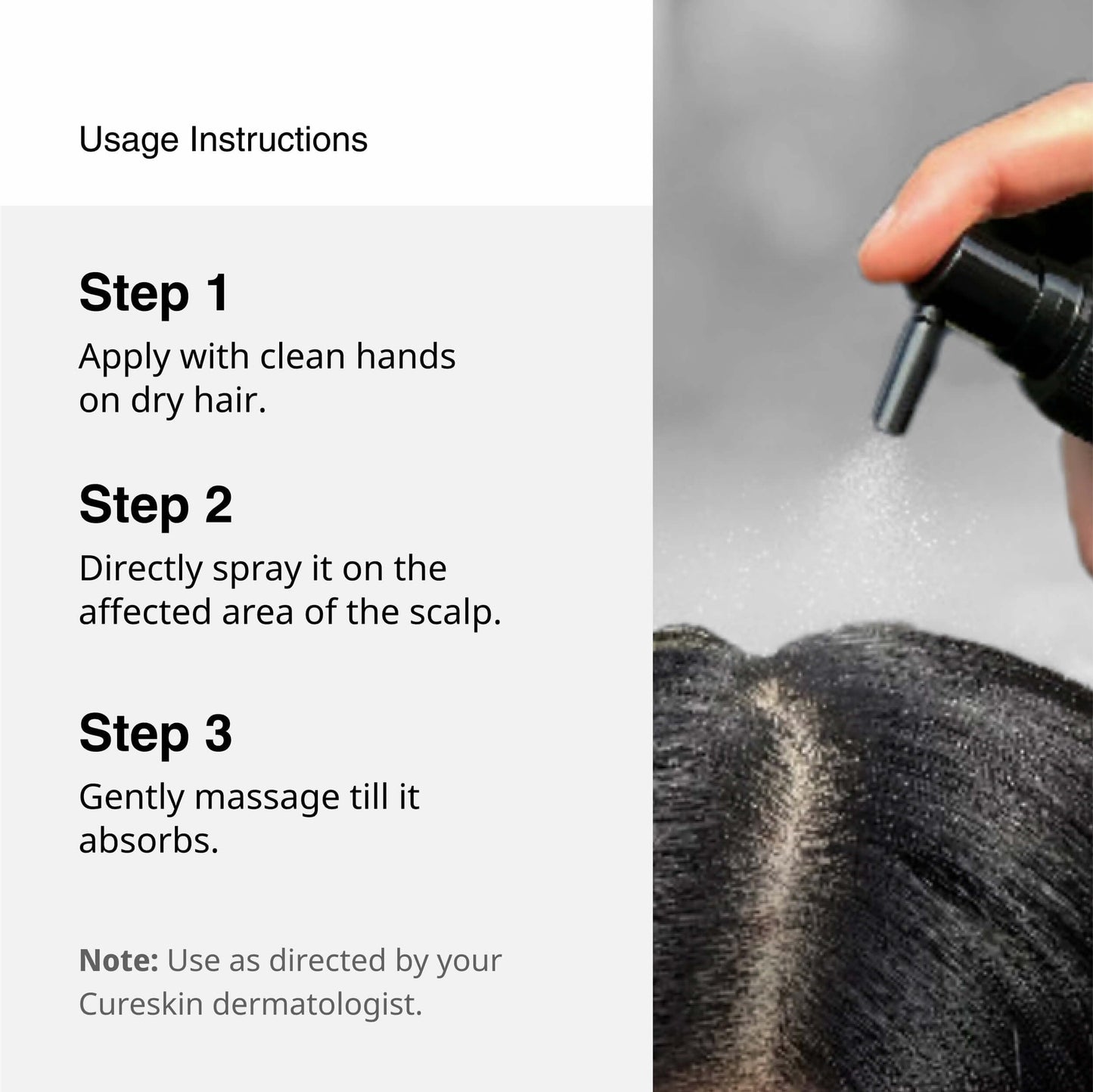 Cureskin Hair Pro Solution | Hair Growth Serum with Procapil, Copper Peptide, and Niacinamide | Strengthen, Repair & Nourish Hair