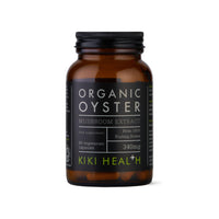 KIKI HEALTH KIKI Health Organic Oyster Extract Mushroom | Standardised to 50% Polysaccharides | Real Fruiting Bodies Extract | Vegan, Gluten-Free, Non-GMO - 60 Vegicaps