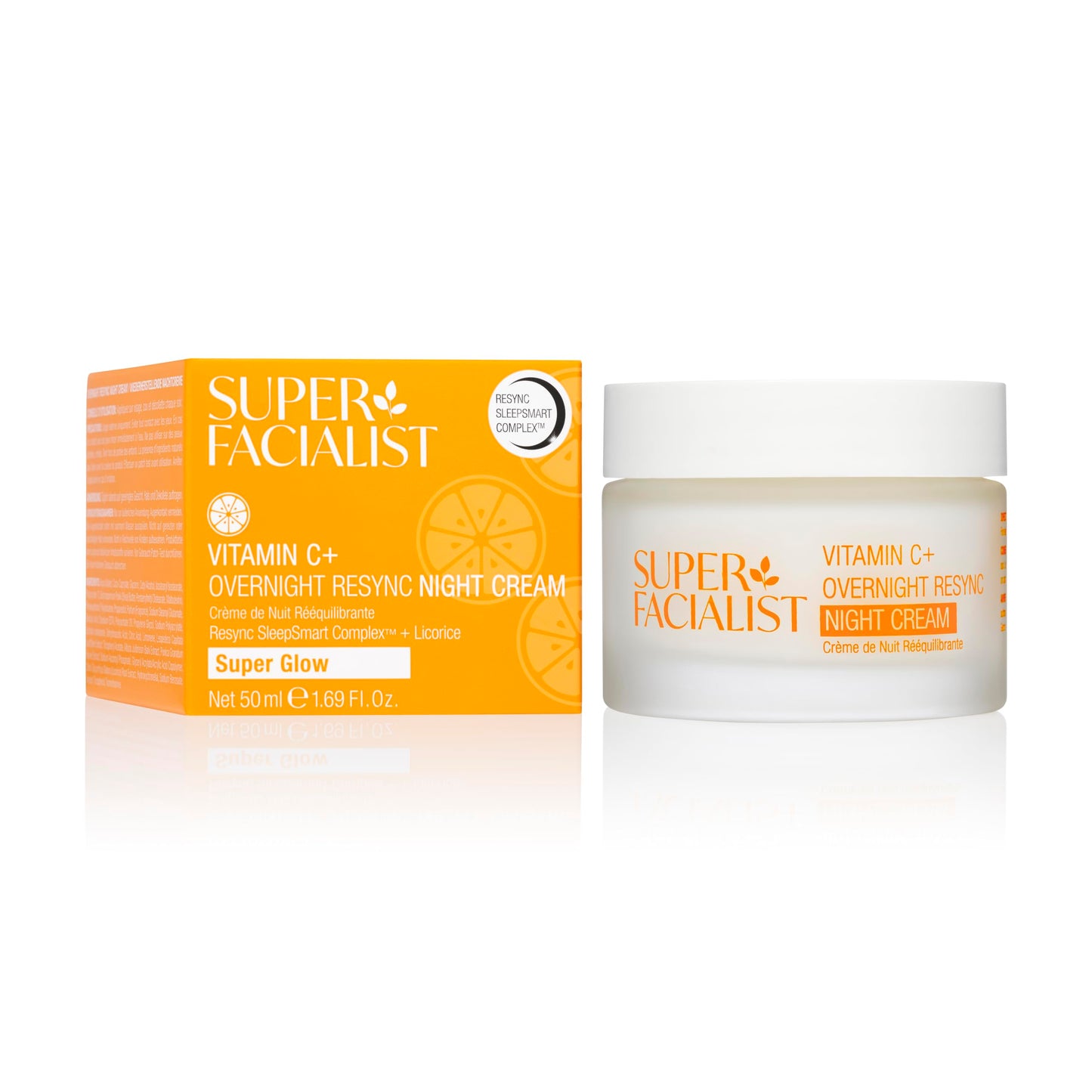 Super Facialist Vitamin C Overnight Resync Night Cream 50ml