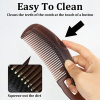 MADGININE 4 Pcs Dandruff Comb Psoriasis Comb Lice Comb Head Lice Comb Scalp Comb Multifunctional Hair Beauty Tool for Women and Men Scalp Massage Refreshing Promotes Scalp Health and Shiny Hair