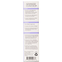 Advanced Clinicals 5-in-1 Multi Correction Anti-Aging Eye Serum with Retinol Collagen Vitamin C and Manuka Honey. For dark circles wrinkles crow's feet fine lines. Large 2oz airless tube.
