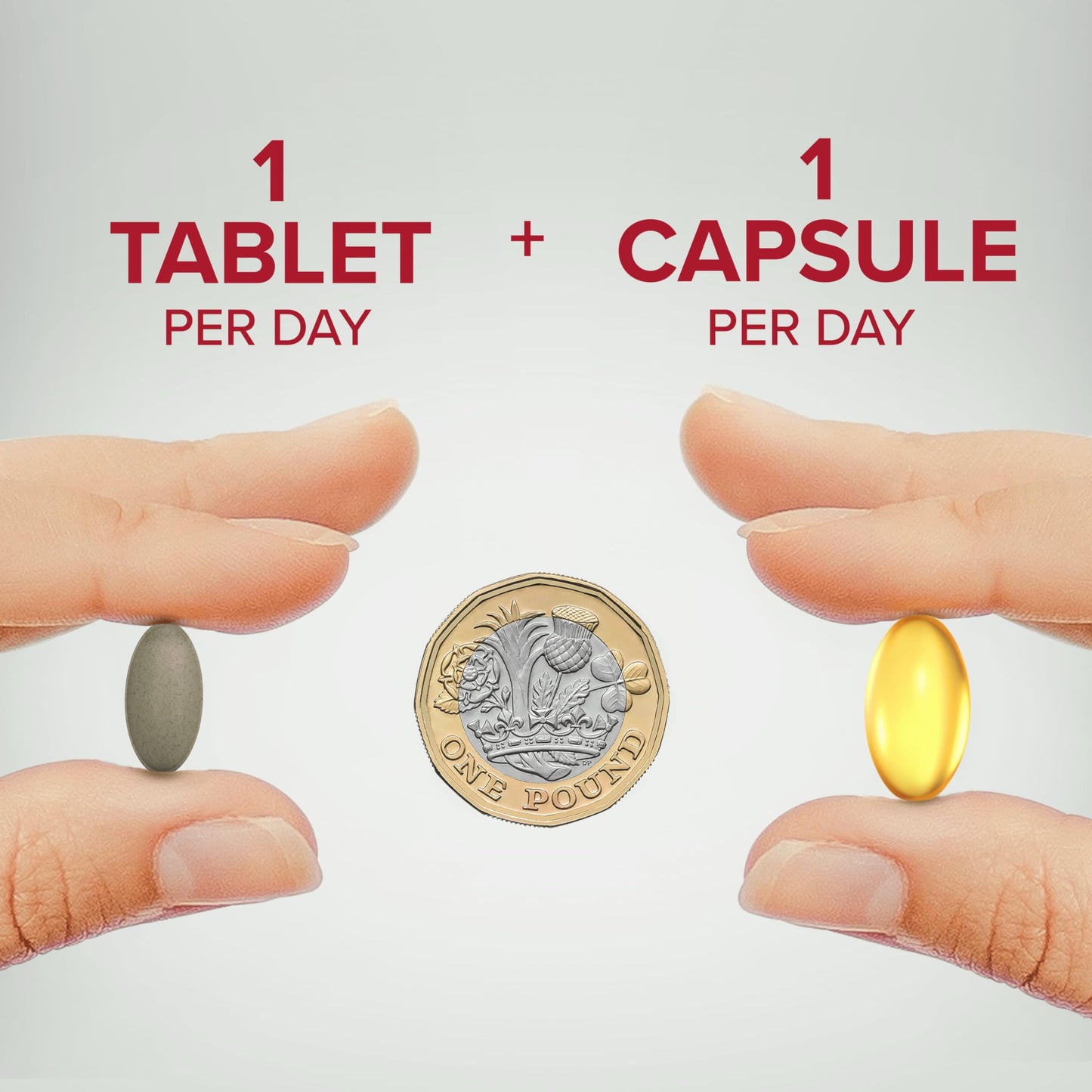 Seven Seas Omega-3 & Multivitamins Woman, With Biotin and Iron, 30-Day Duo Pack, 30 Omega-3 Capsules and 30 Multivitamin Tablets