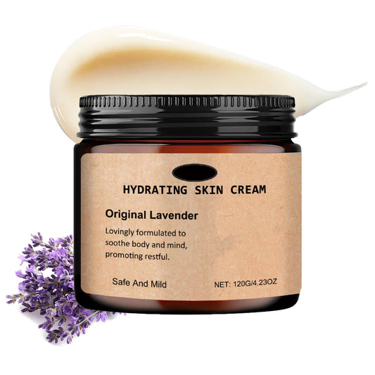 Magnesium Butter for Sleep - Lavender Body Butter -Soothing Magnesium for Sleep & Relaxation -Body Skin Care with Organic Shea Butter Honey, Self Care Replenishes - Vegan Moisturizer For Body and Face