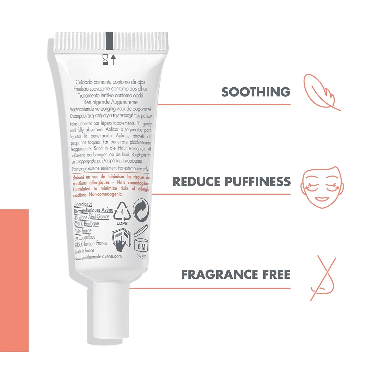 Avene Soothing Eye Contour Cream 10ml