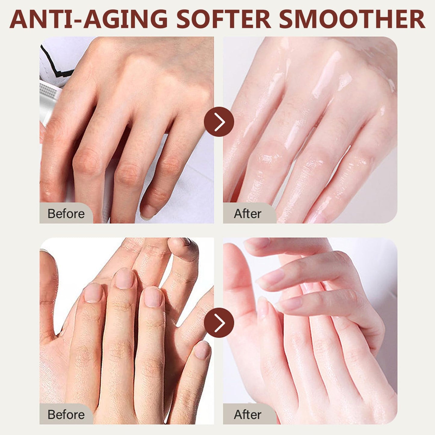 HERBINSOLS Retinol Hand Cream - Firming Anti-Aging Hand Lotion - Retinol Moisturizer Cream for Dry Cracked Hands - Relief Intense Moisture Hand Cream Balm for Women Men,Hand Care & Protects Skin