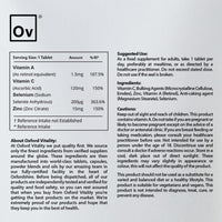 Immune System Boost Tablets | Immune Supplement with Vitamin A & C, Selenium & Zinc | Immune System Health | Oxford Vitality