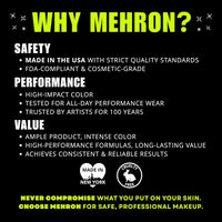 Mehron Makeup Paradise Makeup AQ Face and Body Paint Pro Size | Perfect for Special FX, Cosplay, and Halloween | Water Activated Face Paint & Body Paint 1.4 oz (40 g) (Storm Cloud)