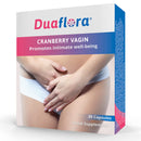 GYNEBAL Probiotics for Women - Balance Vaginal Flora - 10.000 Millions of Bacterial Cultures Rhamnosus Acidophilus and Cranberry 40% PACs for Ladies - One Month Supply - Oral 30 Capsules