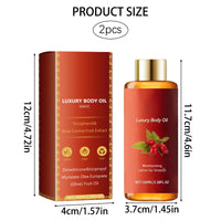 GZGRYTRC 2PCS Magic Body Oil, Firming Body Oil for Women, Body Glow Oil with Glow Essence, Hydrating and Nourishing for Sagging Skin, 100ml Each