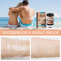 NLFOX Tattoo Cover Up Makeup - Concealer Full Coverage - Waterproof Full Coverage Concealer For Body - Natural Body MakeupFor Tattoos Scars Veins - Long Lasting body concealer Set For For Men And Women