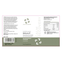 Calm Recovery Shilajit Mushroom Gummies 60 Servings with Lion's Mane and Cordyceps, Advanced Functional Mushroom Complex, Mushroom Supplement, to Support Brain Health and Energy Levels.