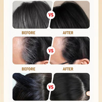 Hair Dye Comb, 2 in 1 Black Instant Hair Colour Stick with Built-in Comb, Hair Dye Stick for Gray Hair Coverage, Sweat-Proof & Portable Hair Concealer for Women & Men