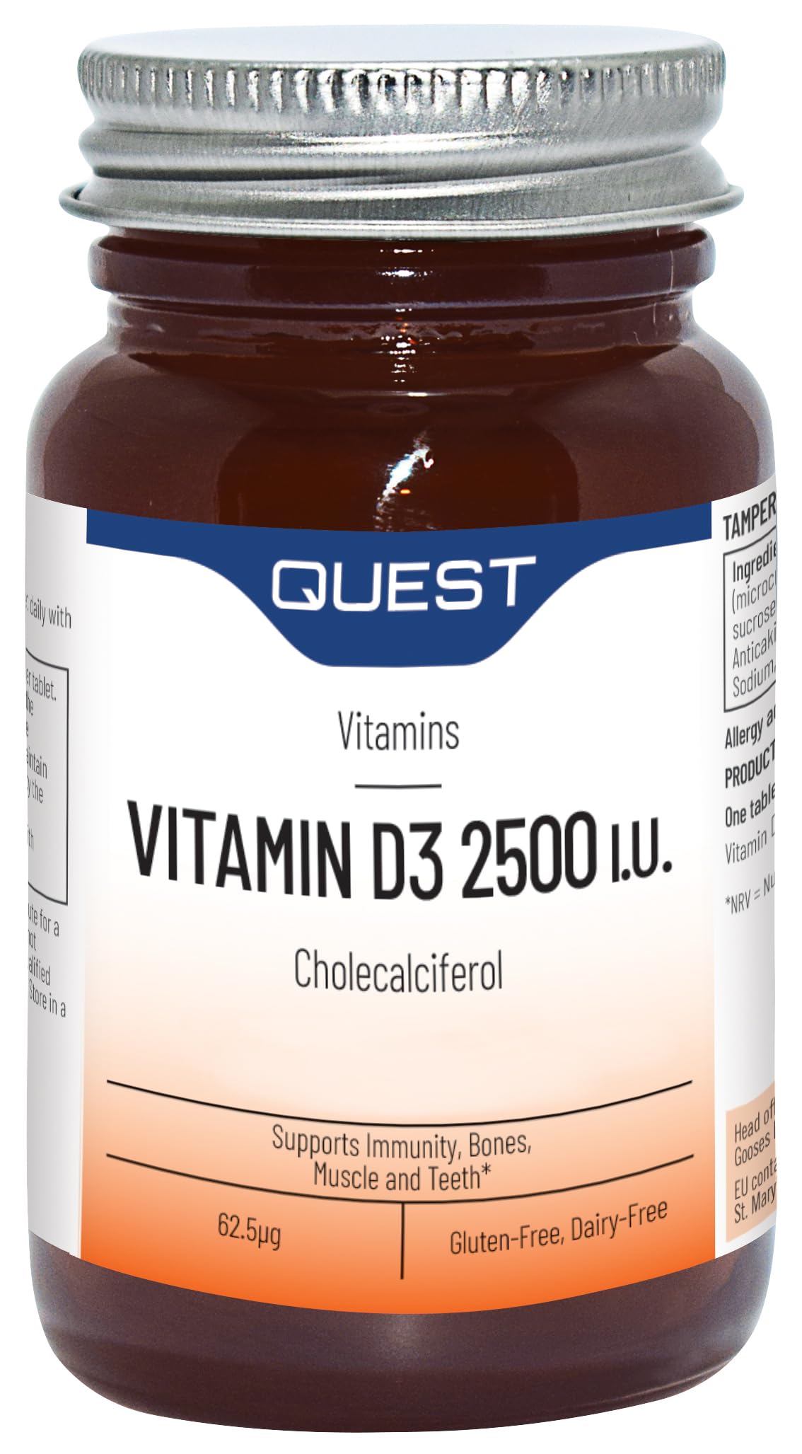 Quest 2500IU Vitamin D 90 Tablets, 90 Tablet
