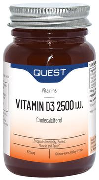 Quest 2500IU Vitamin D 90 Tablets, 90 Tablet