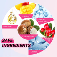 2 PCS Mango Revitalize Eye Cream Mango Activating and Firming Eye Cream Helps Remove Eye Bags and Dark Circles Deeply Moisturizes and Hydrates Firming Skin