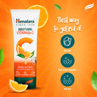 Himalaya Brightening Vitamin C Orange Face Wash | Brightening Face Cleanser | Remove Dull Skin |100ml