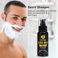 Ceenwes Beard Grooming Kit for Updraed 10 in 1 Beard Care Unique Gifts for Men, Beard Oil, Beard Brush, Beard Comb, Beard Balm, Beard Shampoo, Modelling Comb& Mustache Scissors Beard Growth & Trimming Kit