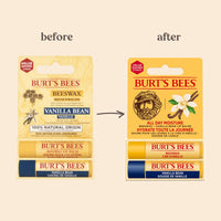 Burt's Bees Lip Balm Multipack, Lip Balm Set With Beeswax & Vanilla Bean, With Vitamin E, Value Duo Pack, 2x4.25g