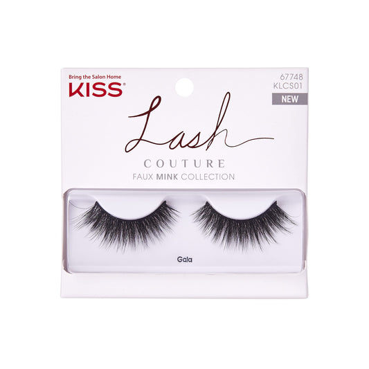 Kiss Lash Couture Faux Mink Gala, 0.6 Ounce