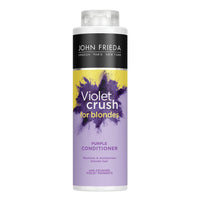 John Frieda Violet Crush for Blondes Toning Conditioner for Blonde Hair, Purple Conditioner for Blondes Value Pack 500 ml