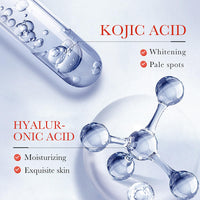 Kojic Acid Face Cream and Kojic Acid Face Serum - Skin Lightening Cream for Anti Aging - Dark Spot Remover for F-ace - Hydrating Serum for Dry Skin - Even Skin Tone, Anti Wrinkle, Moisturising