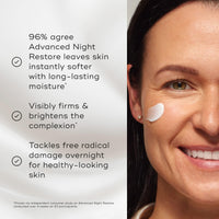 Medik8 Advanced Night Restore - Rejuvenating Multi-Ceramide Night Cream - Moisturiser - Deeply Nourish and Visibly Firm Your Complexion While You Sleep - 50ml