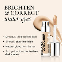 Rodial Banana Lowlighter 5.5ml - Brightening Colour Corrector & Under Eye Concealer for Dark Circles, Lifted Radiance & Light Coverage