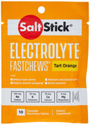 SaltStick Saltstick Fastchews - Pack of 10 Chewable Electrolytes - Tart Orange