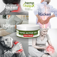 Hemp Help HEMP COSMETIC Rapid Hemp & Devil's Claw Relief Gel Extra Strong Warming