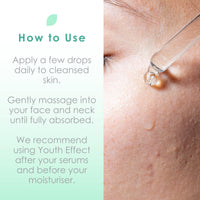 WildMint Youth Effect Natural Bakuchiol FaceOil | Anti-Aging Facial Oil for Sensitive, Dry, Mature Skin | Retinol Alternative For Elasticity & Firmness | UK Made Vegan & Cruelty-Free Skincare | 30ml