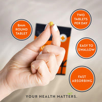 Turmeric Tablets 2500mg with Black Pepper, Ginger & Curcumin - 180 High Strength Tumeric Supplements (3 Month Supply) - Vegan - Alternative to Capsules - Letterbox Friendly - Made in UK - Nutravita